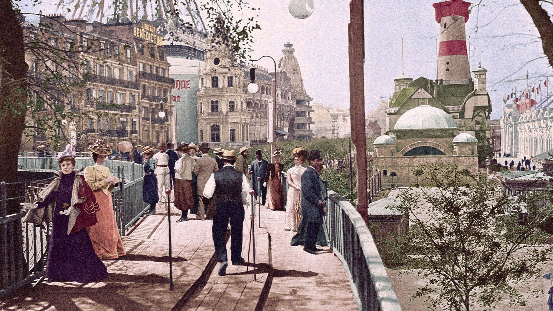 Paris 1900 Background