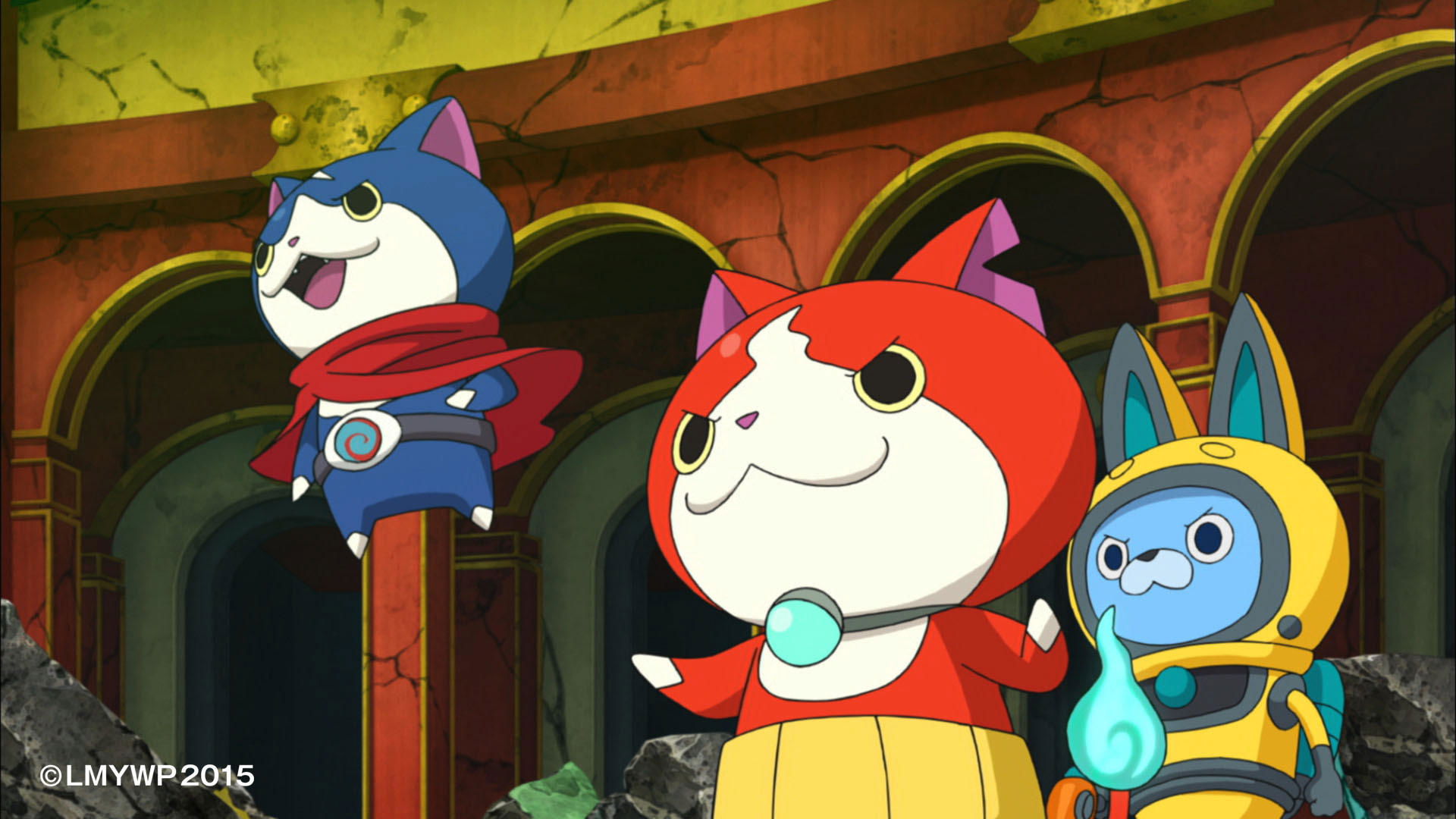 Yo-kai Watch The Movie 2: Lord Enma and the Stories, Nyan! Background
