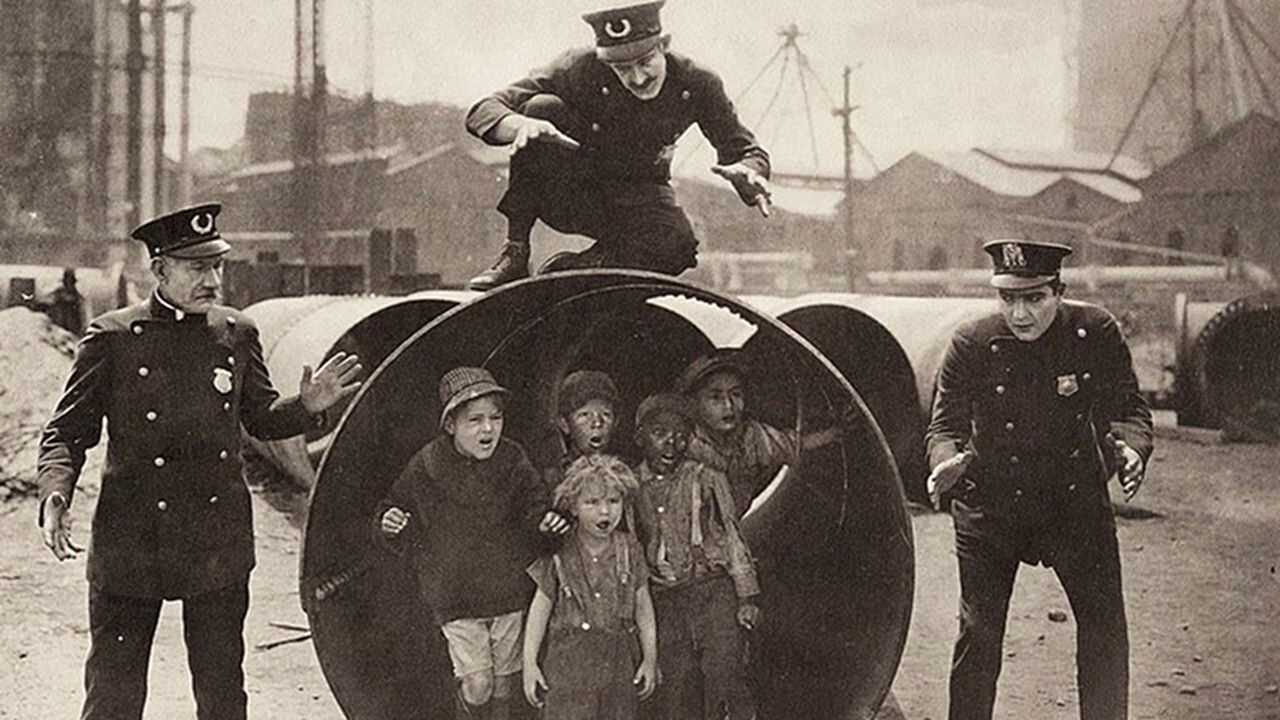 A Quiet Street Background