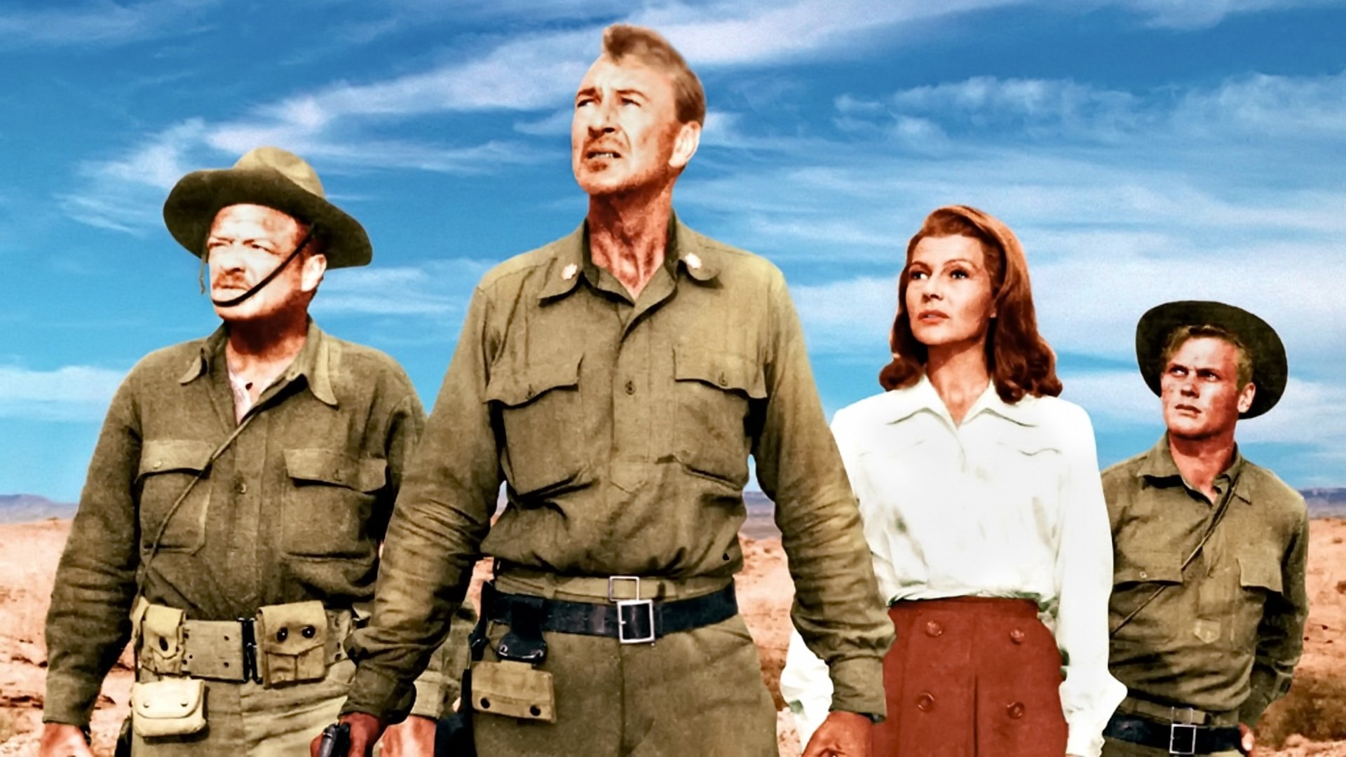 They Came to Cordura Background