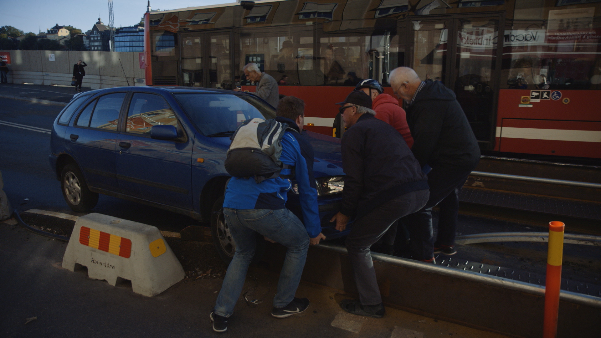 The Traffic Separating Device Background