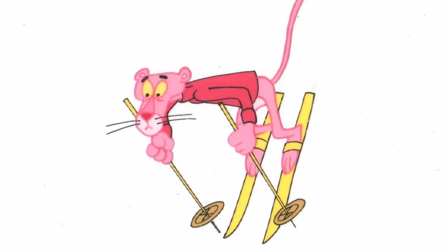 Pink Panther in Olym-pinks Background
