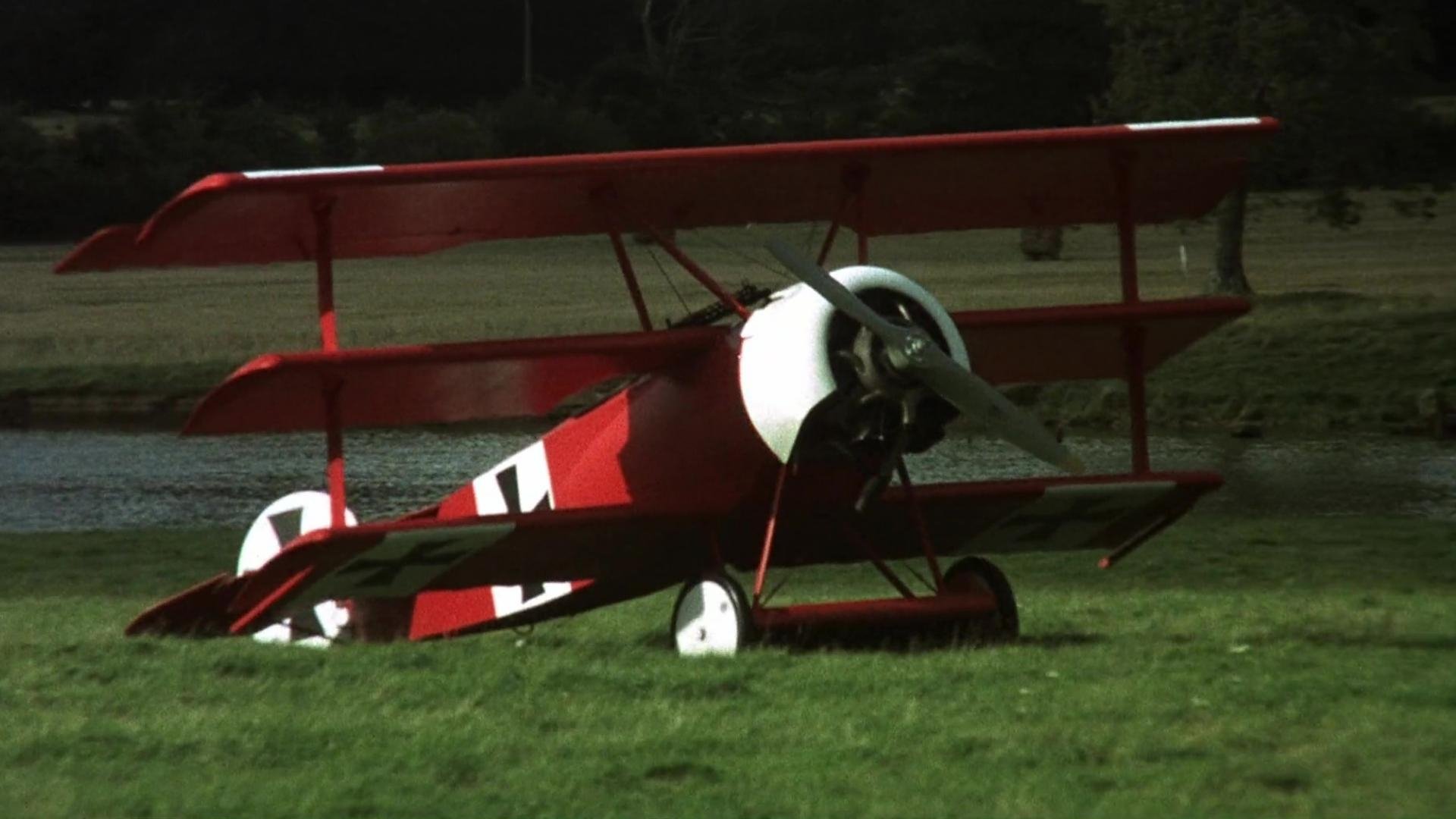 Von Richthofen and Brown Background
