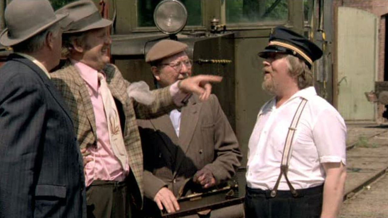 The Olsen Gang and Dynamite-Harry On The Trail Background