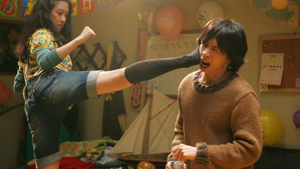 Two Faces of My Girlfriend Background