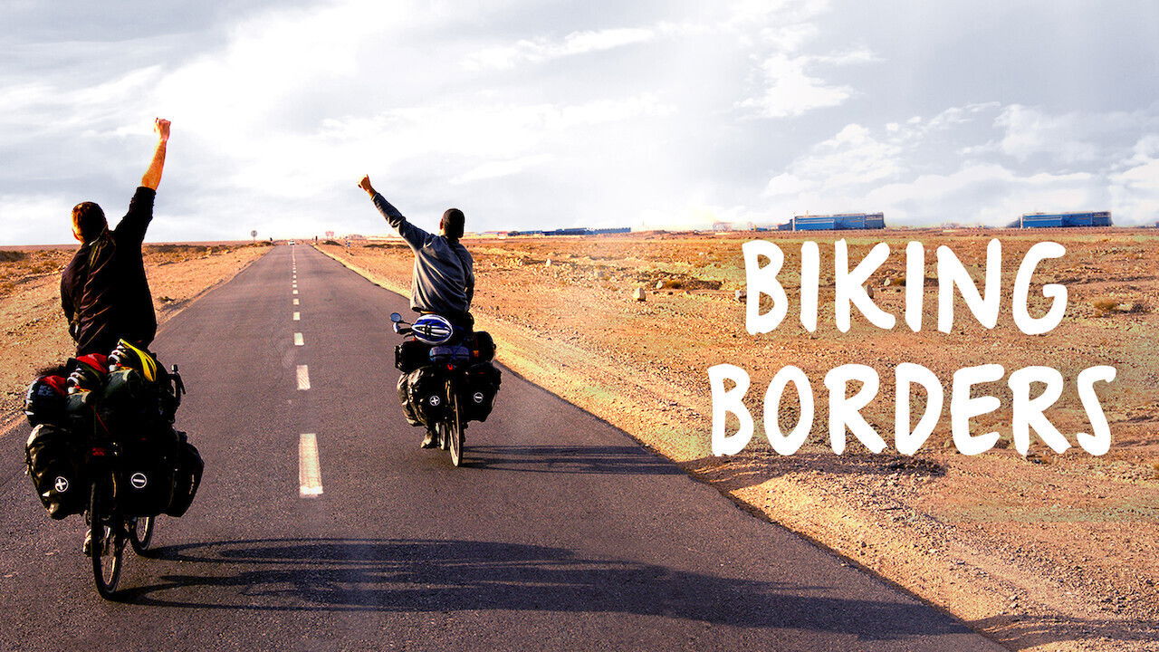 Biking Borders Background