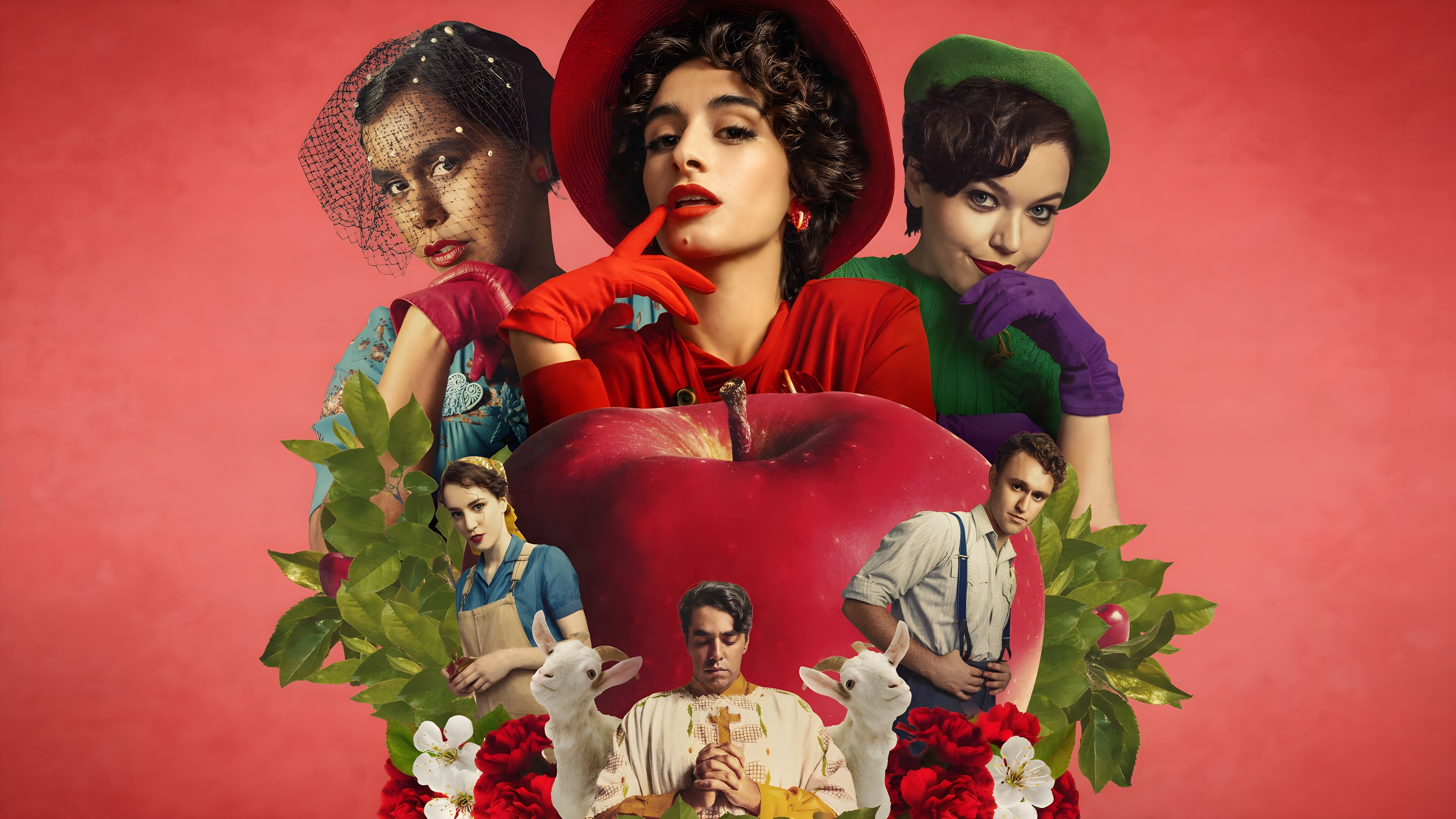 While the Men are Away Background