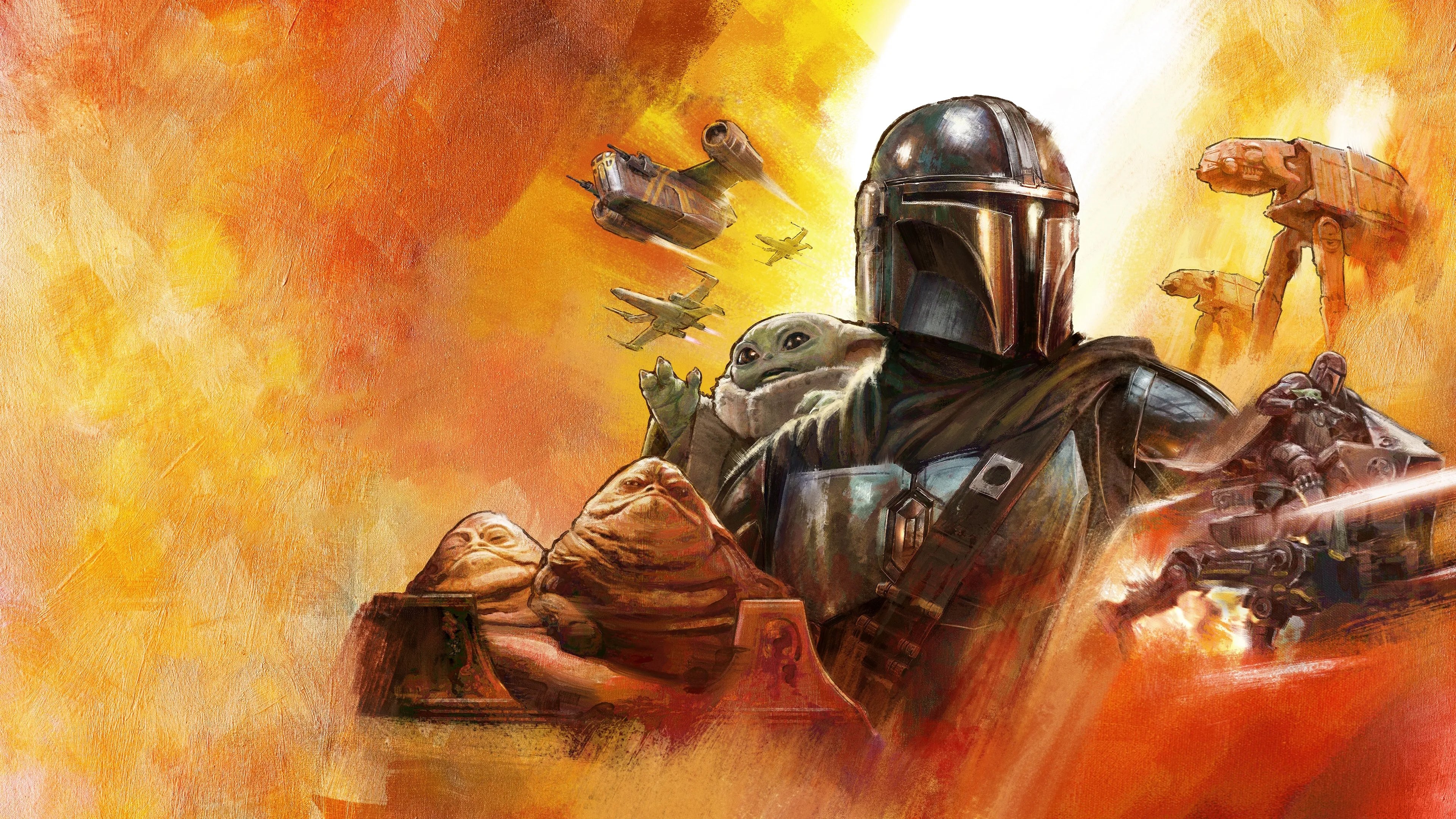 The Mandalorian and Grogu Background