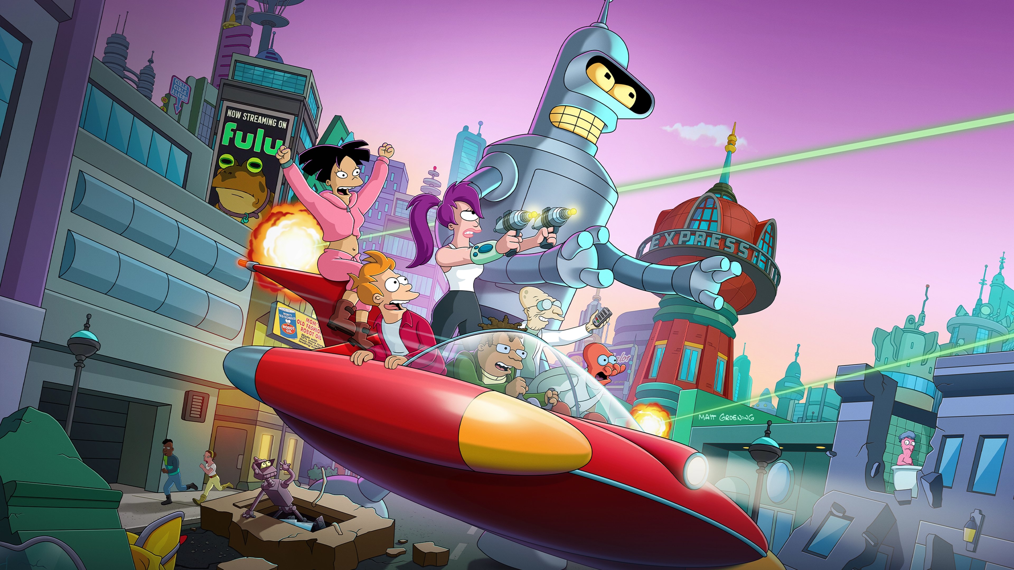 Futurama Background
