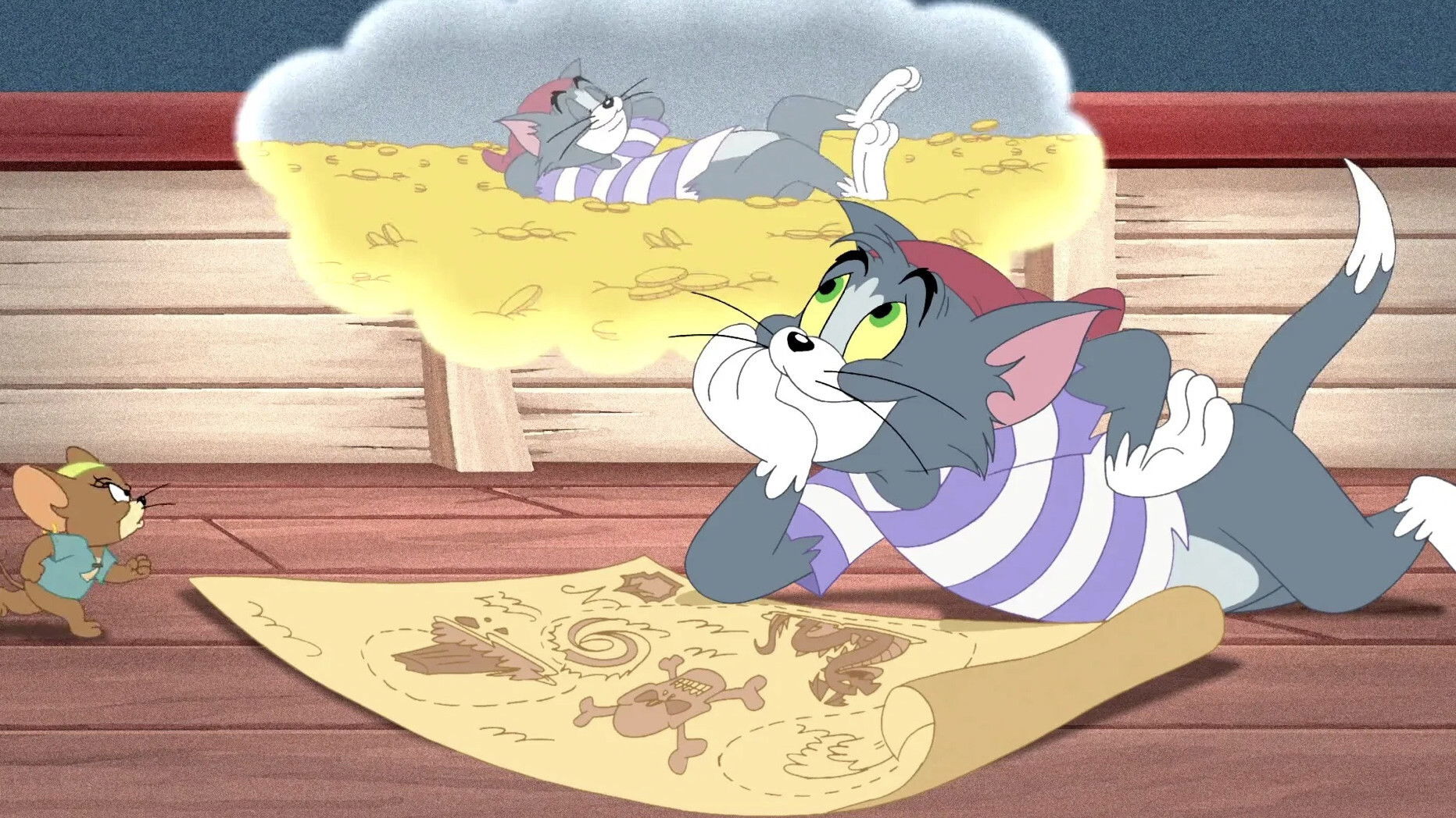 Tom and Jerry: Shiver Me Whiskers Background