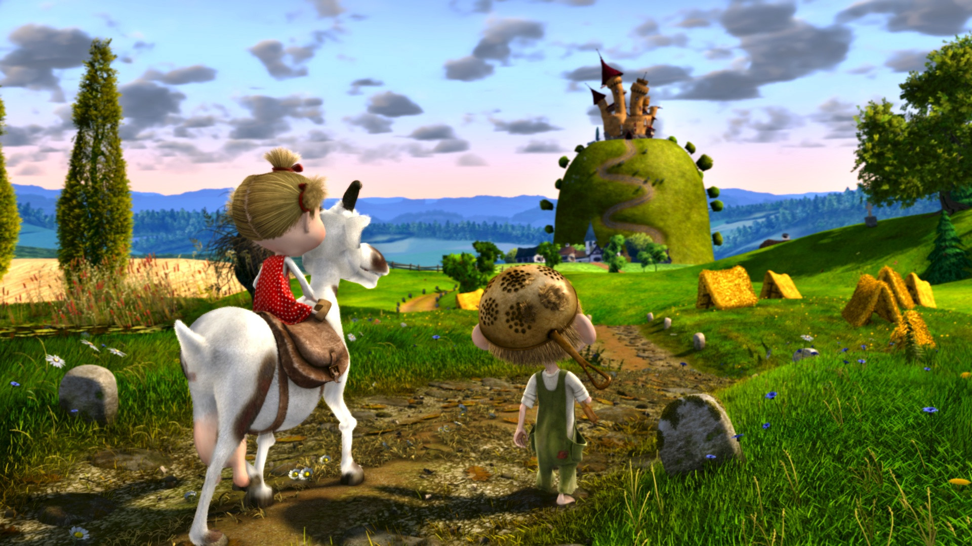 Goat Story With Cheese Background