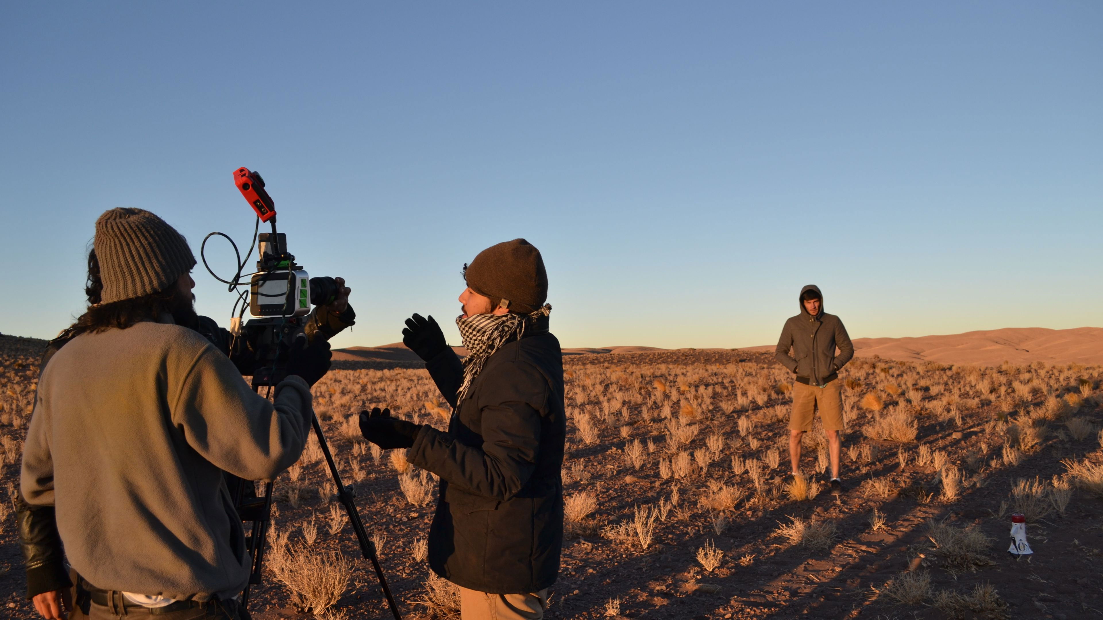 Una película con suerte Background