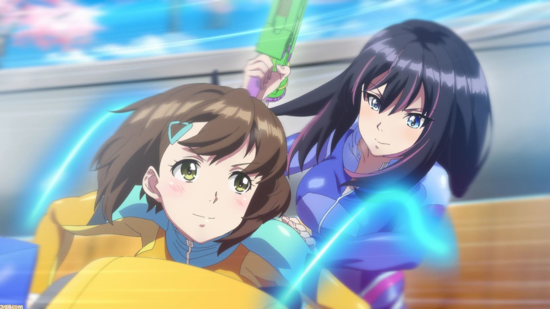 Kandagawa Jet Girls Background