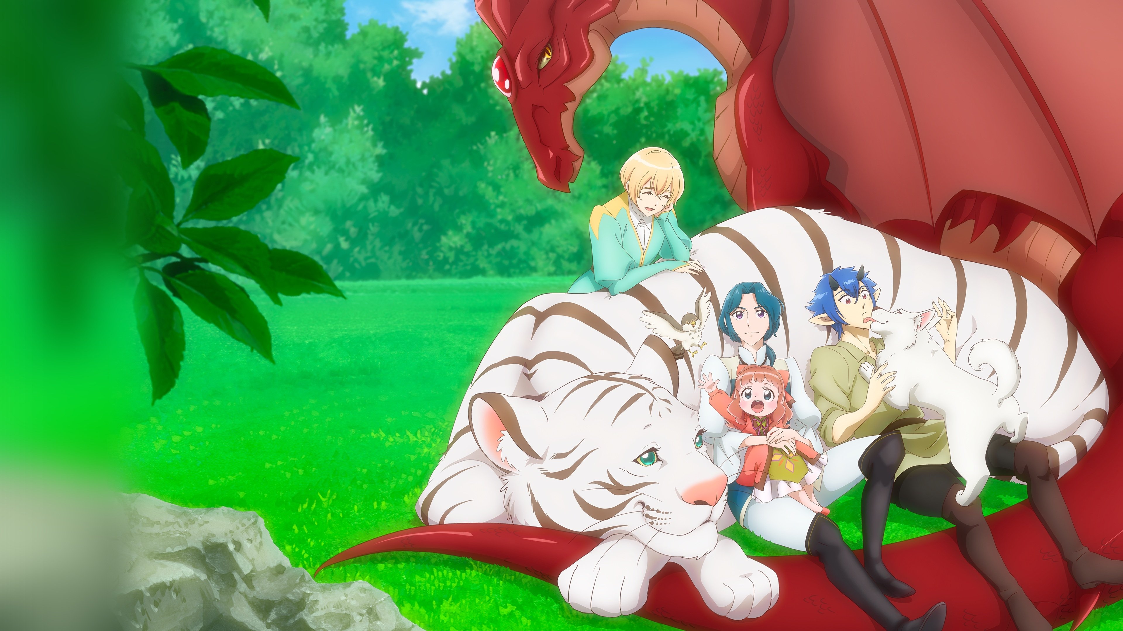 Fluffy Paradise Background