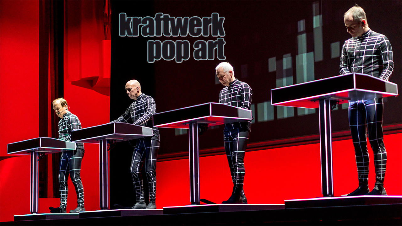 Kraftwerk: Pop Art Background
