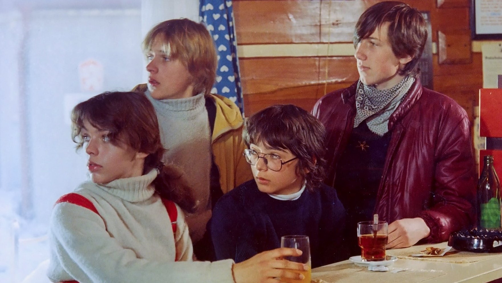 Snowdrops and Aces Background