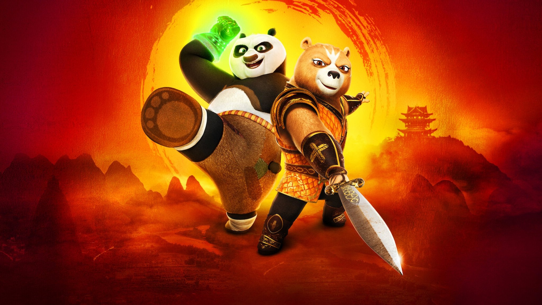 Kung Fu Panda: The Dragon Knight Background