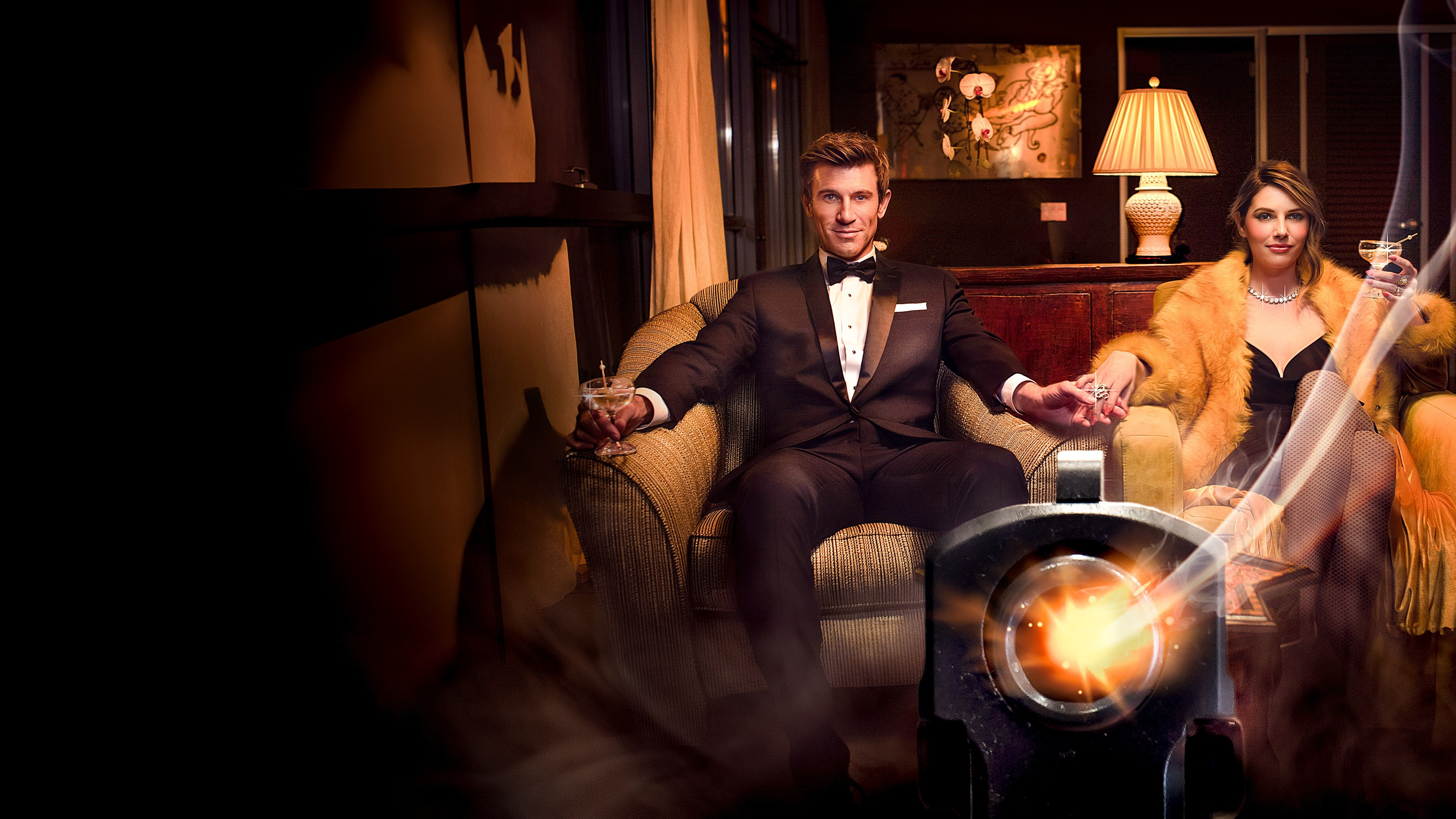 Murder and Cocktails Background