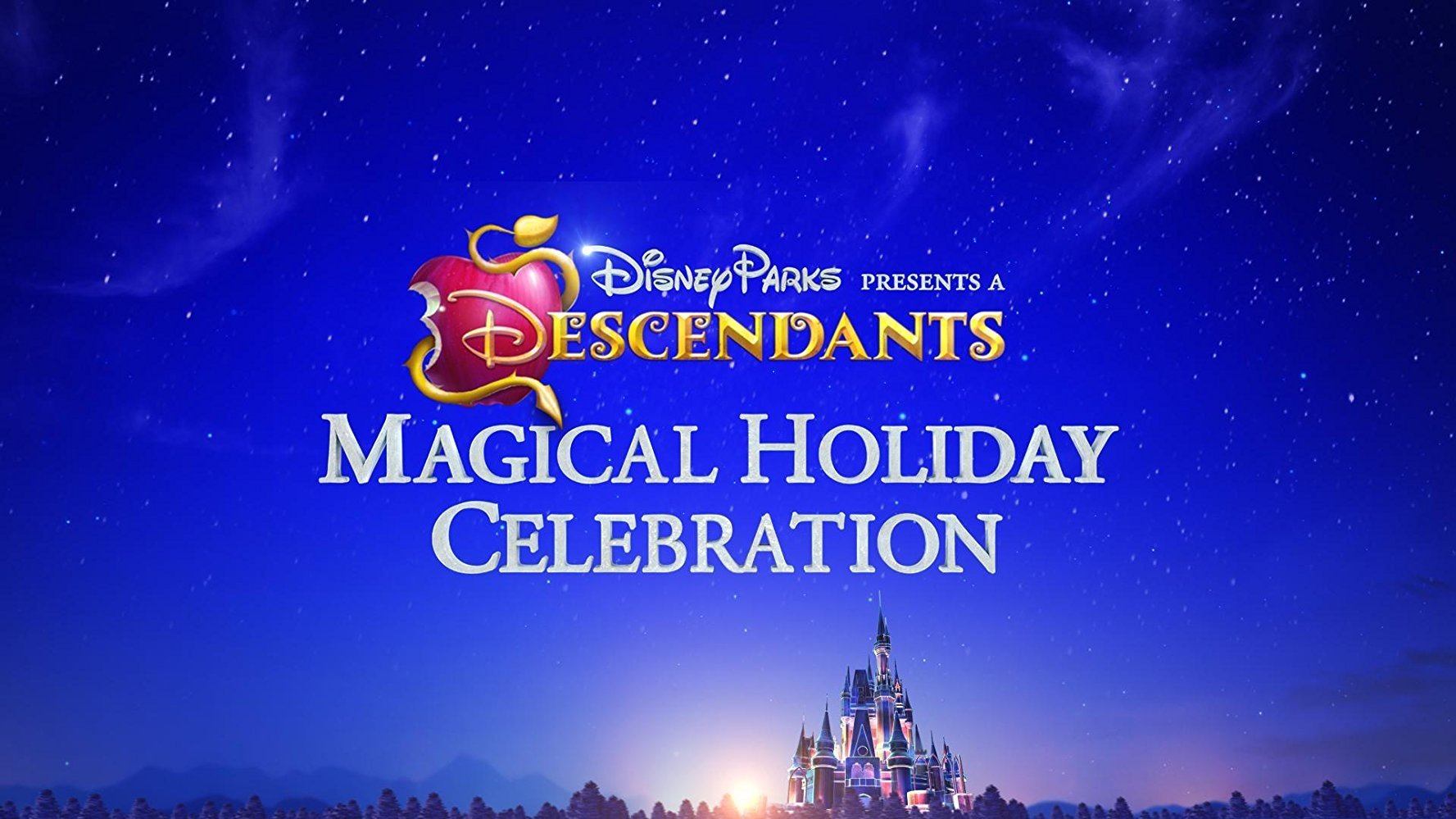 Disney Parks Presents: A Descendants Magical Holiday Celebration Background