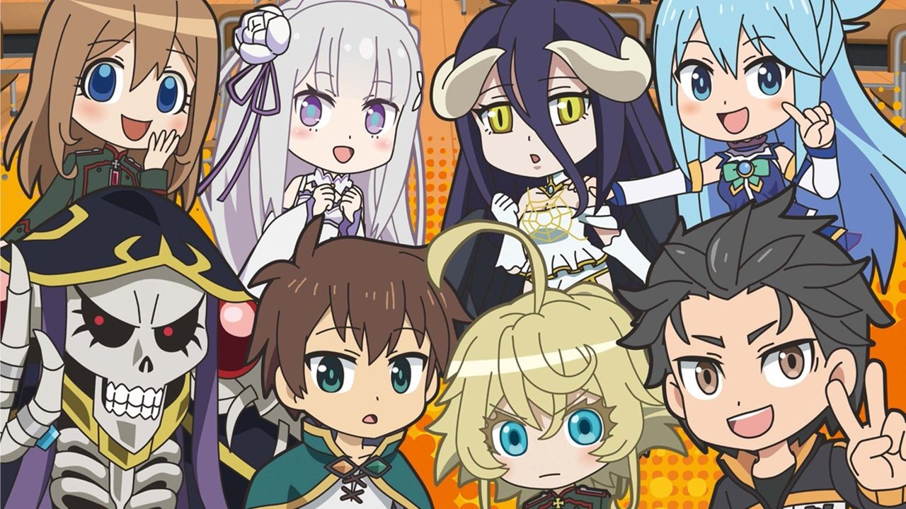 Isekai Quartet Background
