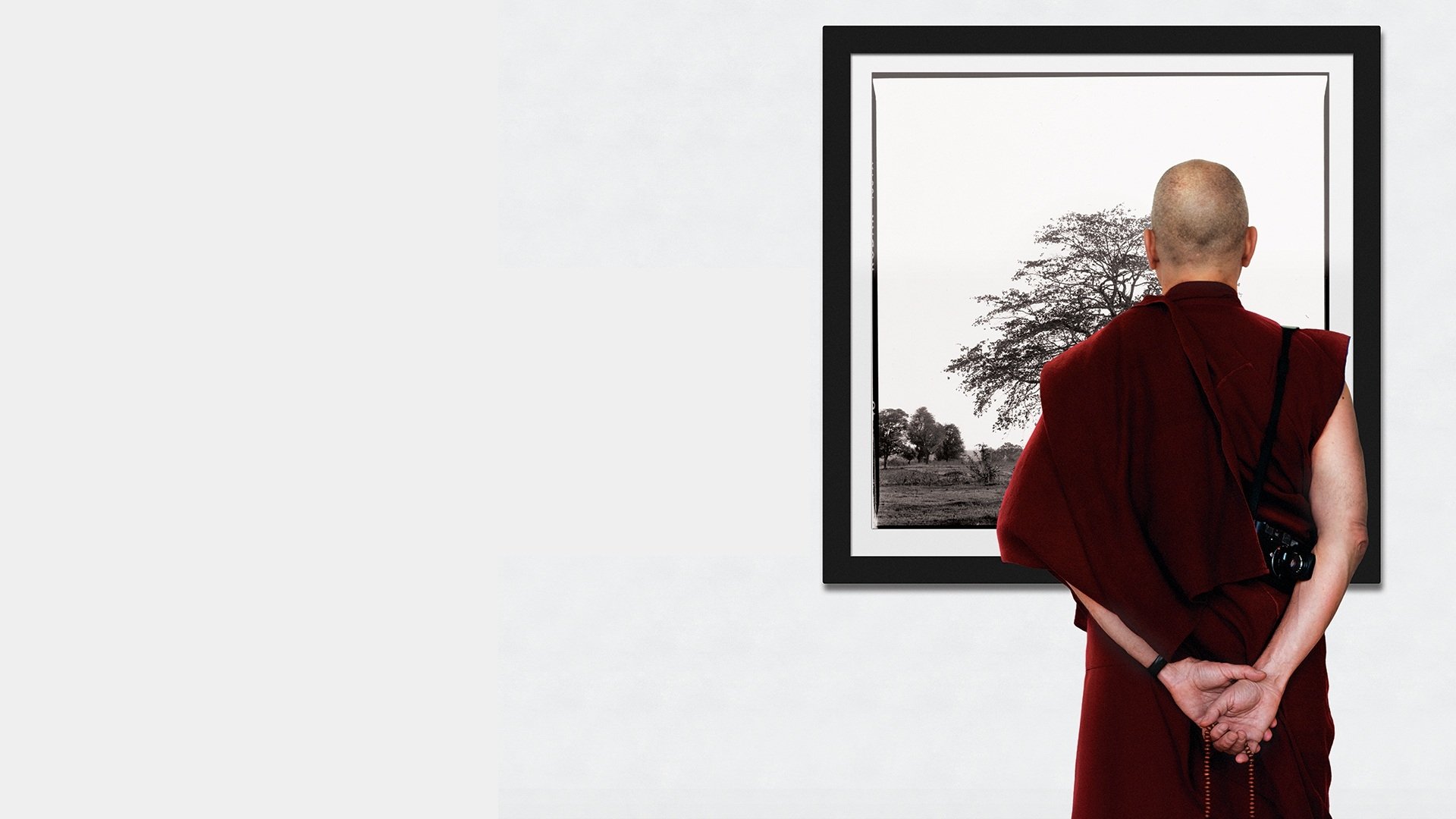 Monk with a Camera Background