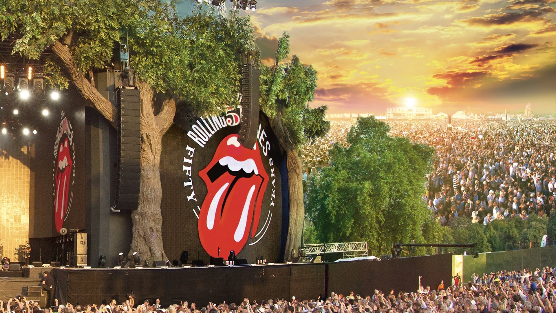 The Rolling Stones: Sweet Summer Sun - Hyde Park Live Background