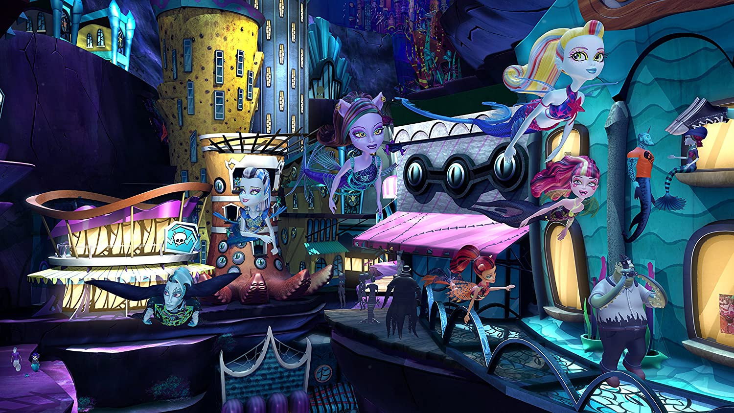 Monster High: Great Scarrier Reef Background